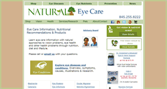 Desktop Screenshot of naturaleyecare.com
